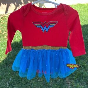 DC Comics Wonder Woman Kids Costume - Red and Blue